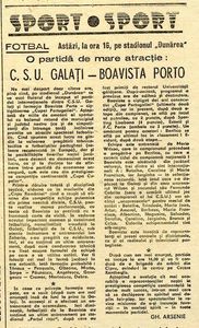 CSU Galati Boavista Porto