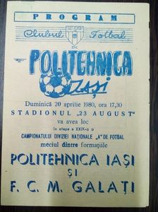 Politehnica Galati - FCM Galati 1979