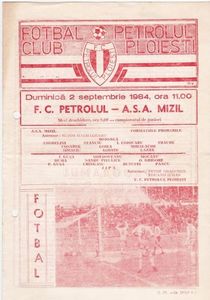 Petrolul Ploiesti ASA Mizil 1984-1985