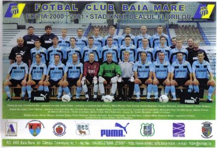 FC Baia Mare 2000-2001