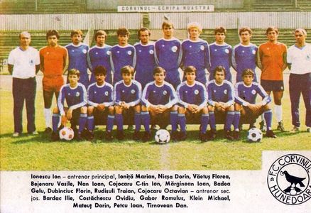 Corvinul Hunedoara 1985-1986