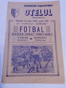 Otelul Galati 1985-1986