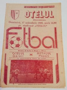 Otelul Galati 1985-1986