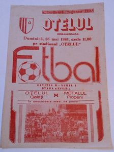 Otelul Galati 1984-1985