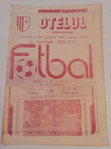 Otelul Galati 1984-1985