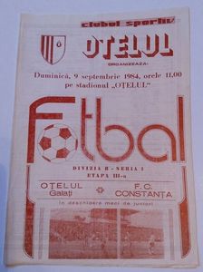 Otelul Galati 1984-1985