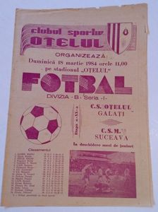 Otelul Galati 1983-1984