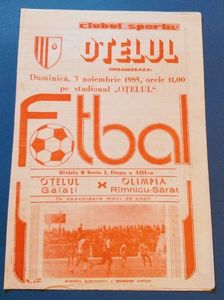 Otelul Galati 1985-1986