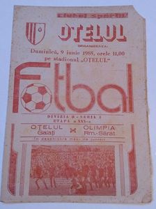 Otelul Galati 1984-1985