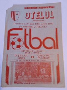 Otelul Galati 1984-1985