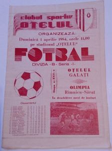 Otelul Galati 1983-1984