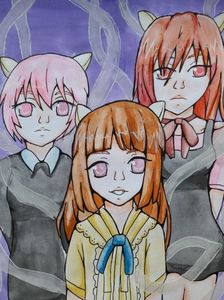 Elfen Lied-The Trio Diclonius