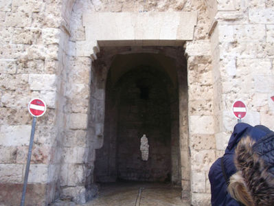 Poarta Florilor din cetatea Ierusalimului