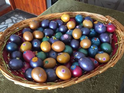 Paste.2017- 105 oua vopsite doar de mine