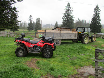 Tractorul si ATV-ul
