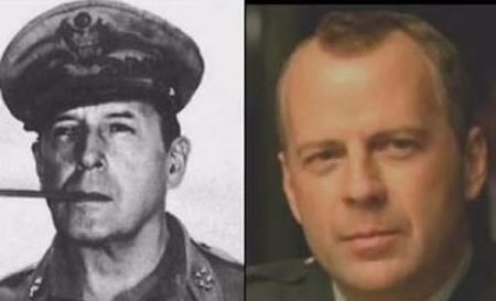 General-Douglas-MacArthur-and-Bruce-Willis