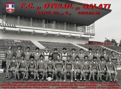 Otelul Galati 1984-1985