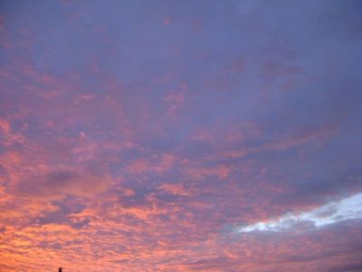 Apus de soare spectaculos; 27 sept 2018
