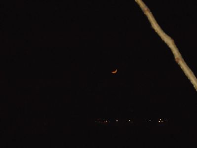 Luna in crestere in Pesti; 13 dec. 2018
