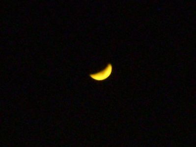 Luna in crestere in Pesti; 13 dec. 2018
