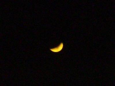 Luna in crestere in Pesti; 13 dec. 2018
