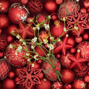 8495443_stock-photo-christmas-baubles-and-mistletoe