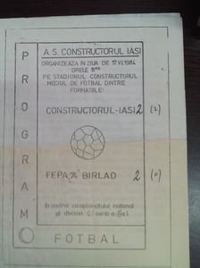 Constructorul Iasi - FEPA 74 Barlad