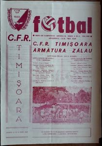 CFR Timisoara - Armatura Zalau 1988-1989