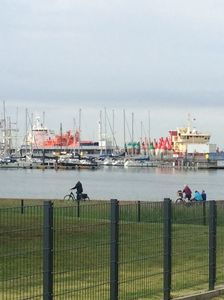 In port la Cuxhaven