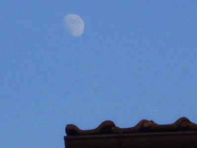 Luna in crestere in Sagetator; 12 iul. 2019
