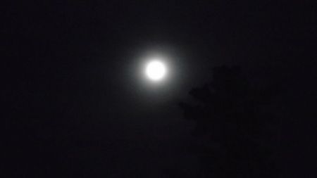 Luna plina si eclipsa penumbrala in Sagetator (Strawberry moon); 5 iun. 2020
