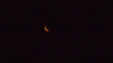 Luna in scadere in Gemeni, rasarit; 16 iul. 2020
