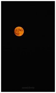 Luna plina, insula Creta; 3 aug. 2020 - poza preluata de pe net
