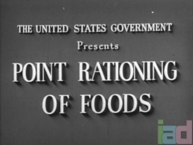 Point Rationing Of Foods