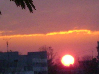 Apus de soare; 12 nov. 2020
