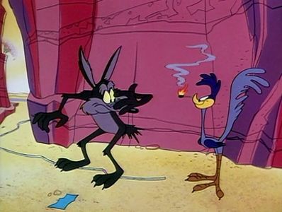 Road Runner and Wile E Coyote