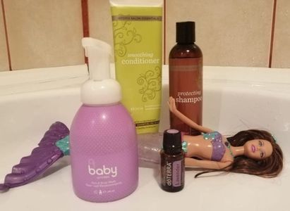 sampon si balsam doTerra Salon Essentials+ Gelul de baie pentru păr și corp pentru bebeluși