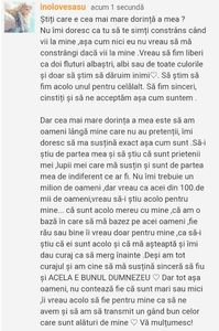 Bună! Oameni dragi cu bunătate în suflet, vă salut și vă iubesc! DUMNEZEU SĂ VĂ AIBĂ ÎN PAZĂ!