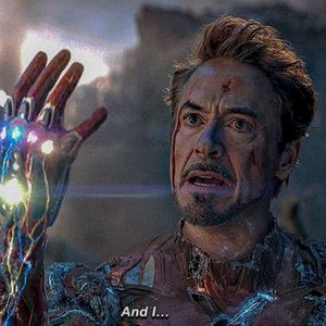 • Maktub got Tony Stark.; Movie: Avengers Endgame.
