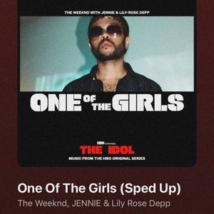 • Emptiness got “One of the Girls - SPED UP” by The Weeknd. +; Ft. JENNIE &amp; Lily Rose Depp. LINK: https://youtu.be/O5u4imeFtgk?si=B0k84nZbXSvxkYdf
